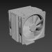 3d CPU cooling 3 - Охлаждение процессора модель купить - ракурс