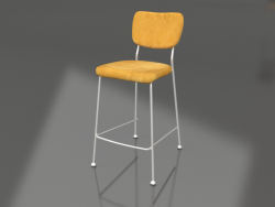 Benson semi-bar stool 64.5 cm (Ochre)