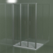 3d model L3 frameless shower enclosure for built-in shower trays - preview