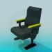 Modelo 3d Cadeira com braços - preview