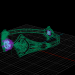 anillo modernista 3D modelo Compro - render