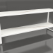 3D Modell Regal 180 (DEKTON Aura, Weiß) - Vorschau