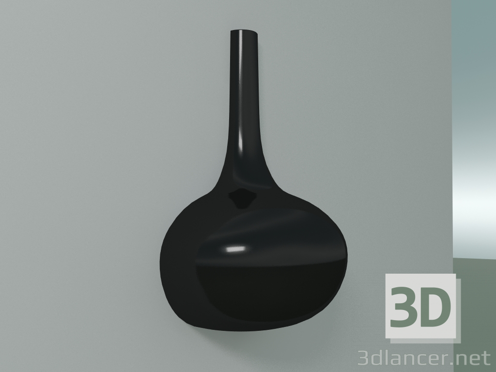 3D Modell Vase Chimney Fifty (Schwarz) - Vorschau