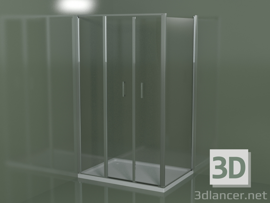 3D modeli Köşe duşakabin L3 LG - önizleme