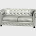 3d model Double sofa Georg IV - preview