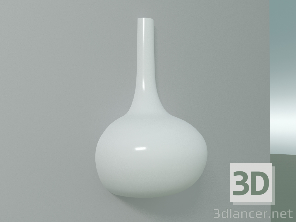 modello 3D Vase Chimney Fifty (Bianco) - anteprima