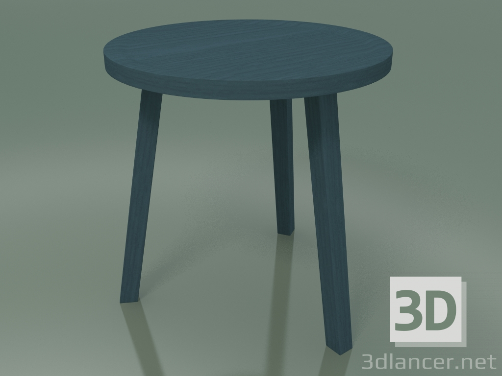 3D Modell Beistelltisch (42, blau) - Vorschau