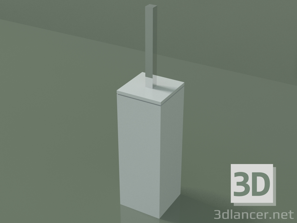 modello 3D Porta scopino (90U06001, Glacier White C01) - anteprima