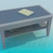 modèle 3D Table basse avec étagère - preview