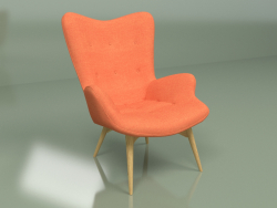 Кресло Contour 2 (дуб, оранжевый)