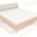 3d model Double bed Ena 180x200 - preview