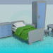 3d model The furniture in the nursery - preview