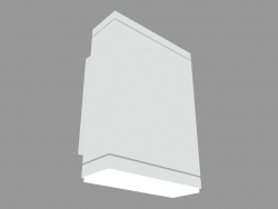 Lámpara de pared PLAN VERTICAL 140 EMISIÓN SIMPLE (S3895W)