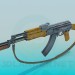 3d model AK 47 - vista previa