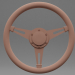 modello 3D di volante per auto sportiva comprare - rendering