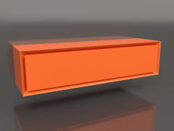 Armário TM 011 (800x200x200, laranja brilhante luminoso)