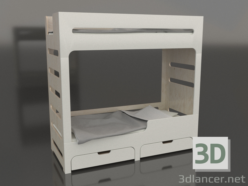 modello 3D Letto a castello MODE HR (UWDHR1) - anteprima