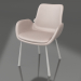 modèle 3D Fauteuil Brit LL (marron) - preview