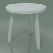 3d model Side table (42, White) - preview