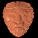 3d Маска льва с гривой модель купить - ракурс