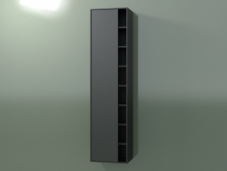 Настінна шафа з 1 лівій дверцятами (8CUCFDS01, Deep Nocturne C38, L 48, P 36, H 192 cm)