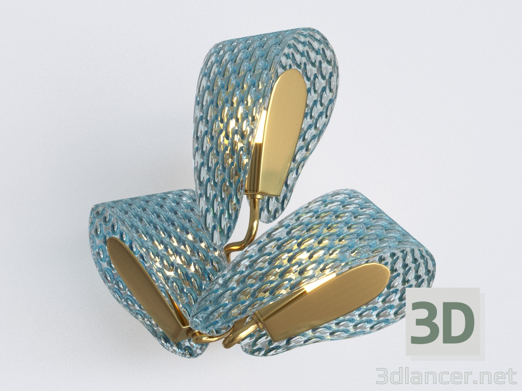 3D Modell Mirabelle Blue 44.4035 - Vorschau