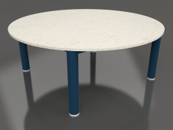 Coffee table D 90 (Grey blue, DEKTON Danae)
