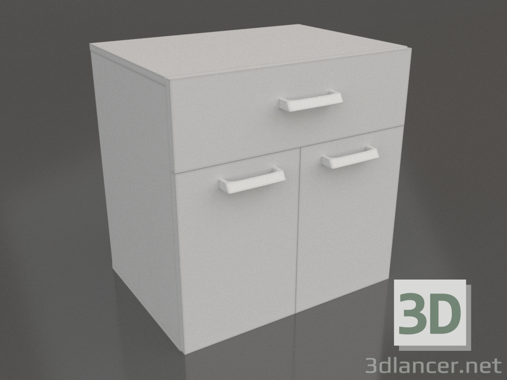 3d модель Встраиваемая тумба ЛК-600 ТД-В – превью 3d модель Встраиваемая тумба ЛК-600 ТД-В – превью