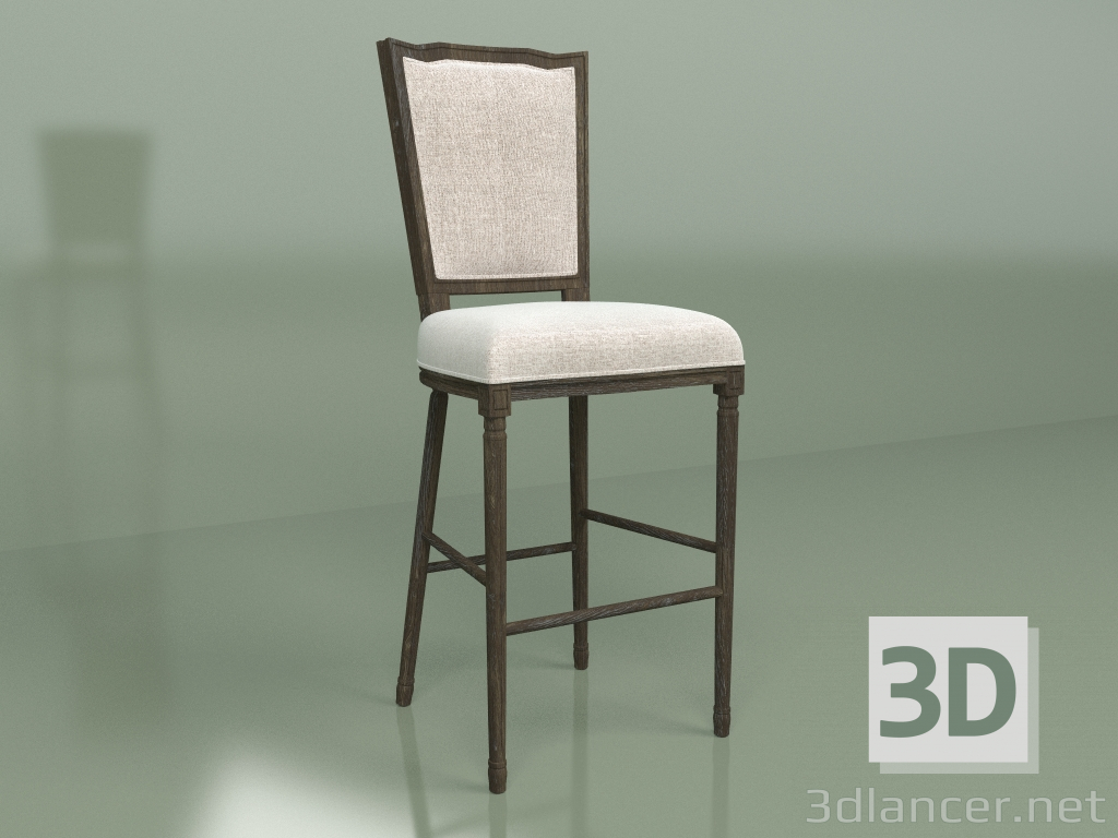 3d модель Барный стул Vittoria – превью