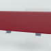 3D Modell Akustikwand Schreibtisch Single Twin ZUT01 (990x350) - Vorschau