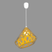 3D modeli Lamba asılı (sarı 2.1 ışık) - önizleme