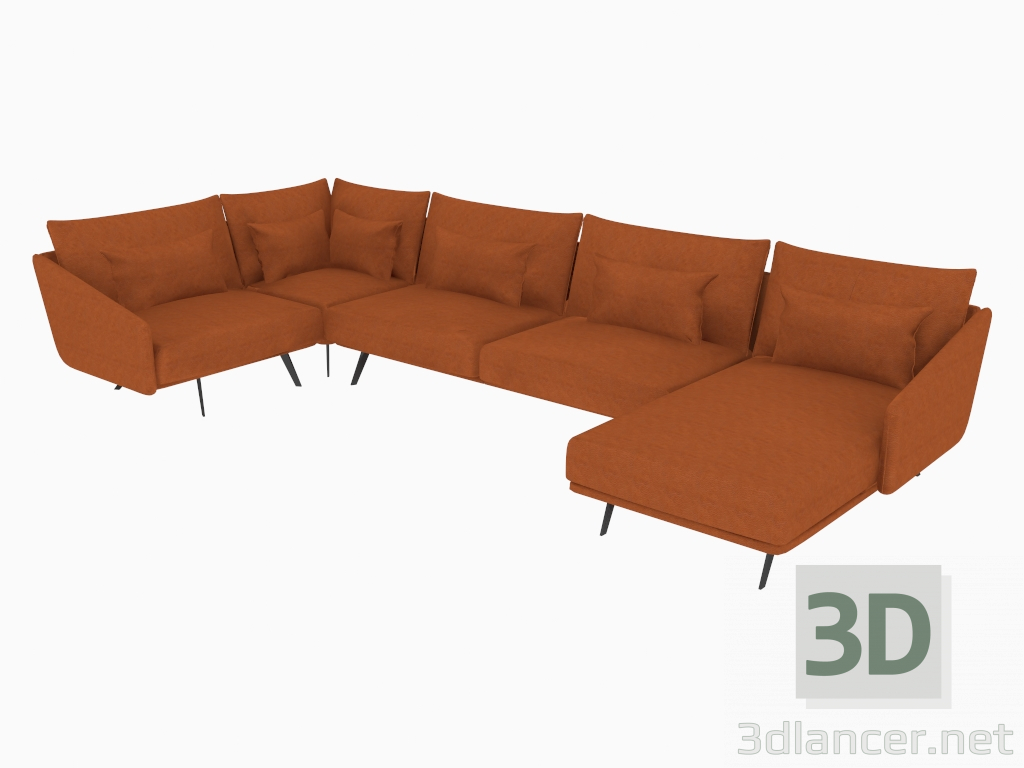3d model Sofa (HMID HM HA HC) - preview