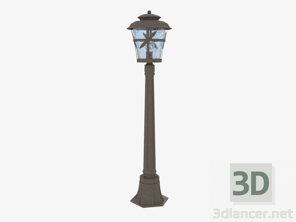 3D Modell Straßenlampe Aletti (4052 1F) - Vorschau