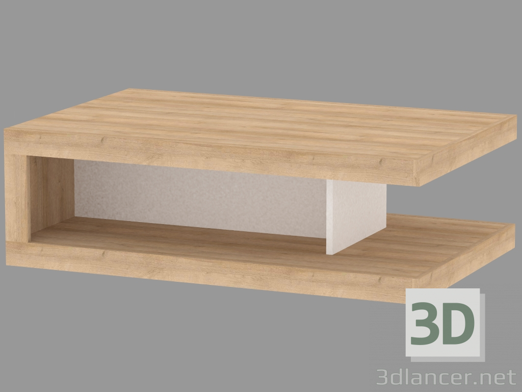 modèle 3D Table basse (TYPE LYOT02) - preview