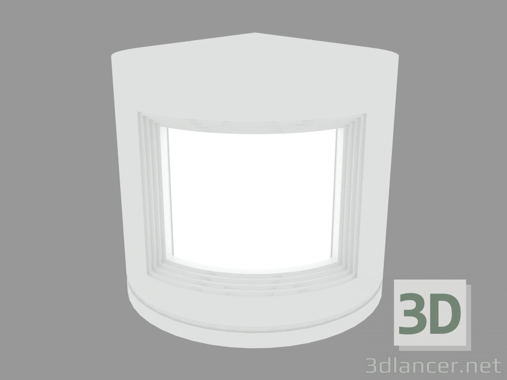 modello 3D Lampada da parete BLITZ 1 WINDOW (S4052W) - anteprima