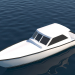 3d Boat model buy - render