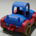 3d Toy low-poly Car модель купить - ракурс