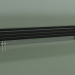 Modelo 3d Radiador horizontal RETTA (4 seções 2000 mm 40x40, preto fosco) - preview