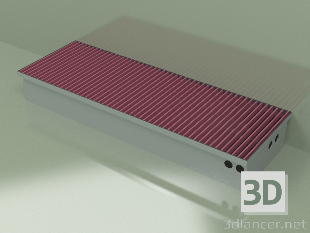 3 डी मॉडल डक्ट कॉन्वैक्टर - एक्विलो एफ 1 टीसीएल (340x1000x140, आरएएल 4002) - पूर्वावलोकन