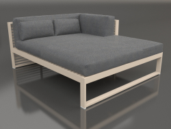 XL modular sofa, section 2 right (Sand)