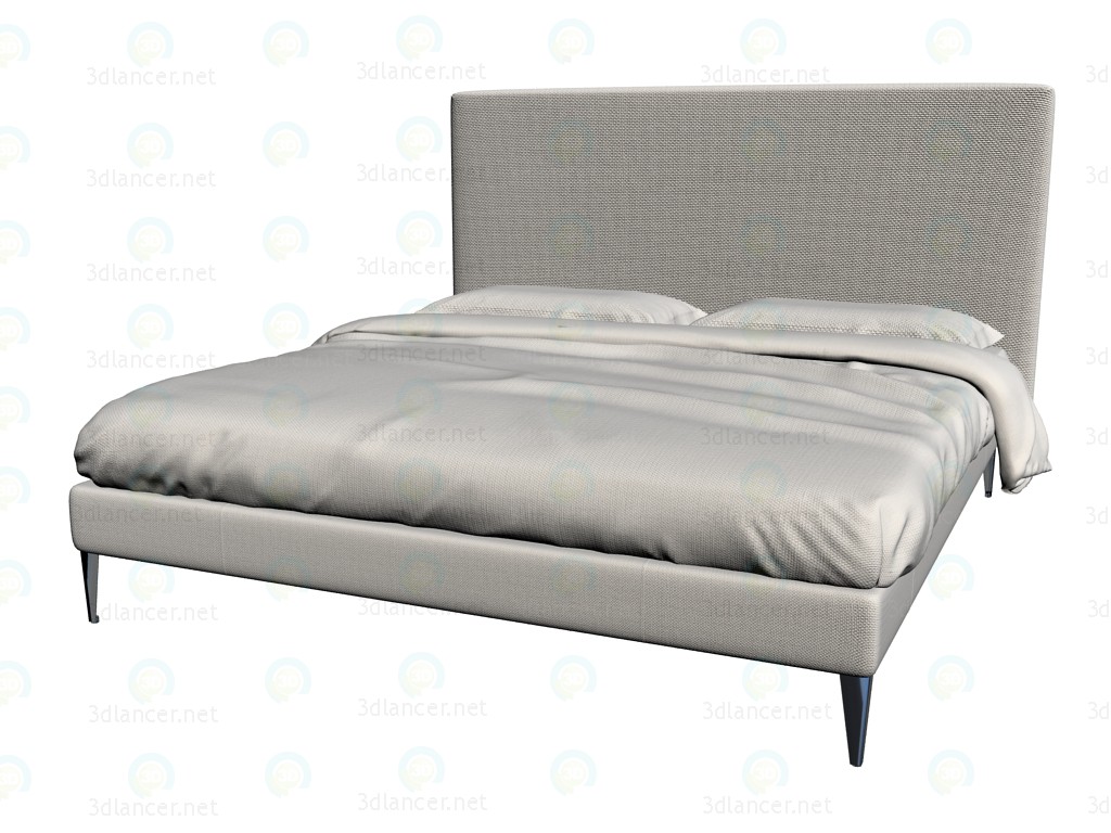 3d модель Ліжко 9846 4 – превью