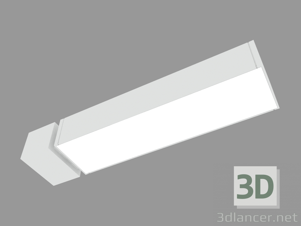 3D Modell Lampe Straßenwand PARK WALL MOUNTED VERSION (S7150N) - Vorschau