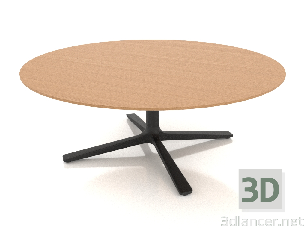 3d model La mesa es baja d90 h34. - vista previa