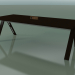 modèle 3D Table avec plan de travail 5032 (H 74-240 x 98 cm, wengé, composition 2) - preview