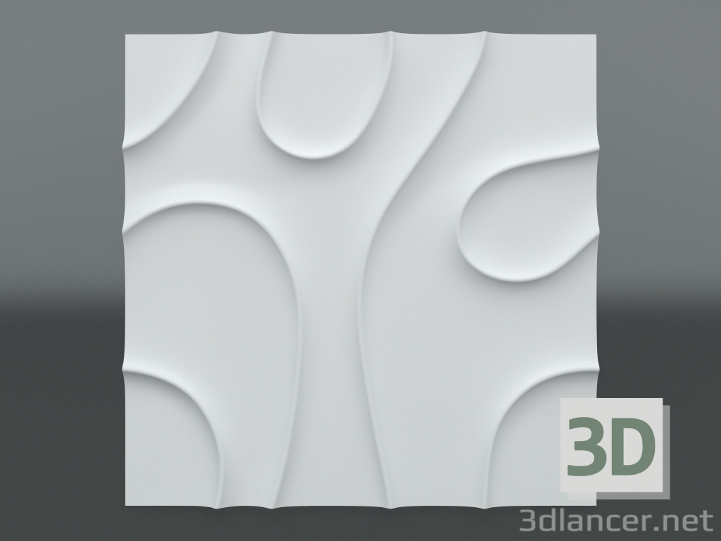 modèle 3D Panneau de gypse 3d Z-314 - preview