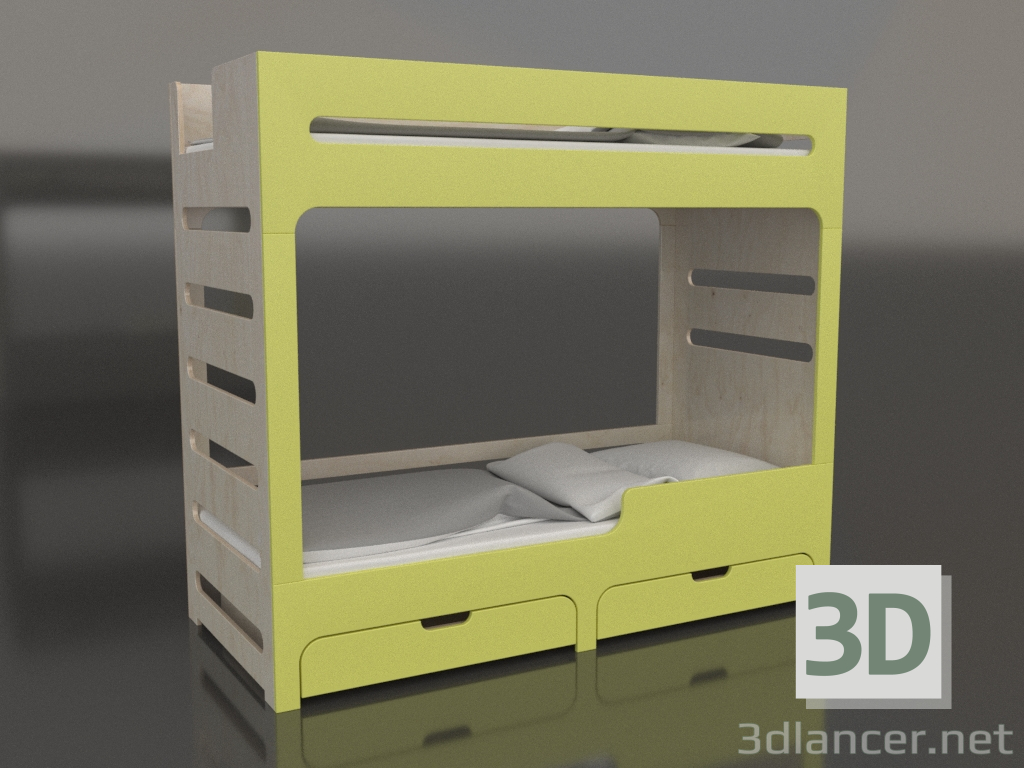 3d model Bunk bed MODE HR (UJDHR2) - preview