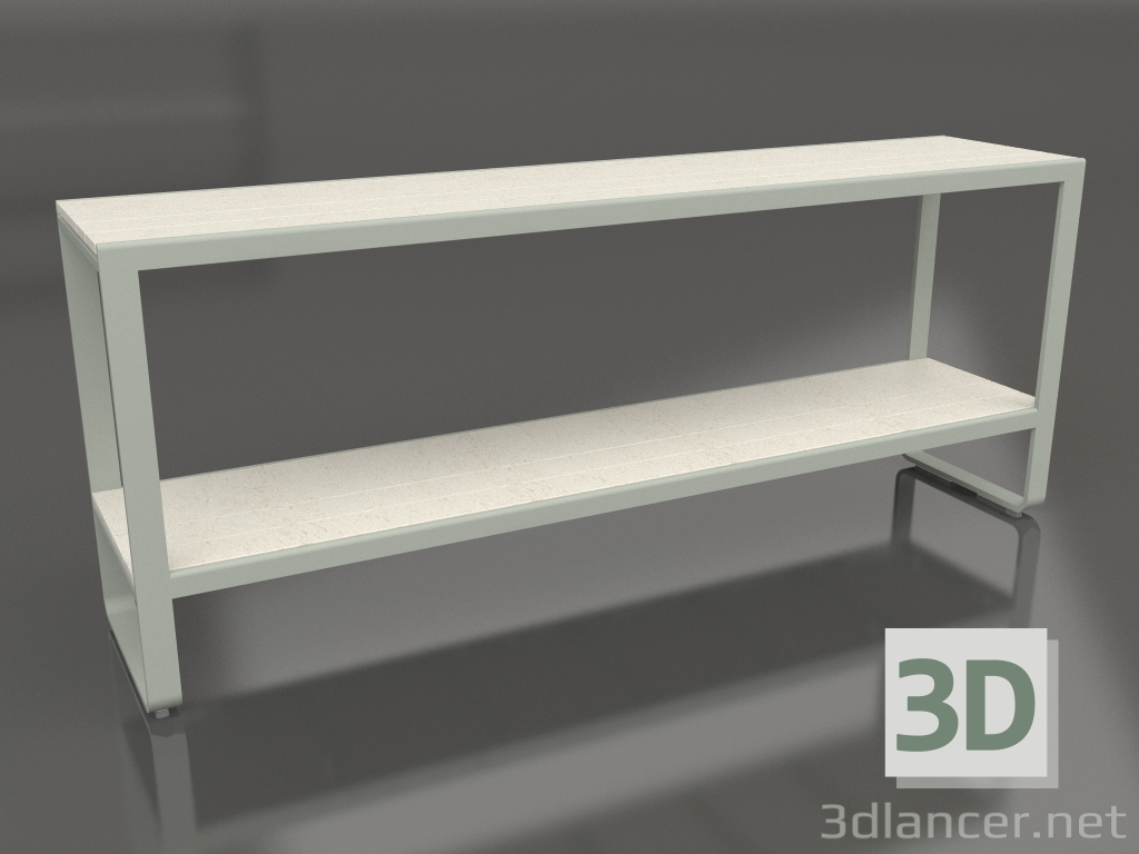 modèle 3D Etagère 180 (DEKTON Danae, Gris ciment) - preview