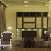 modèle 3D Scène intérieur chambre à coucher avec un mobilier complet style moyen-Orient - preview