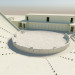 Teatro griego 3D modelo Compro - render