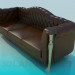 3d модель Строгий диван – превью